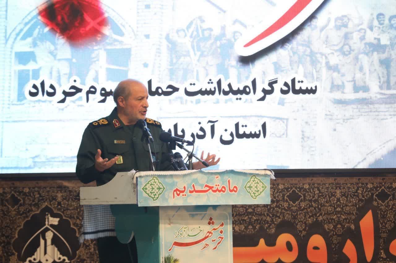 آلبوم تصویری / برگزاری آیین گرامیداشت حماسه سوم خرداد سالروز آزادسازی خرمشهر در ارومیه