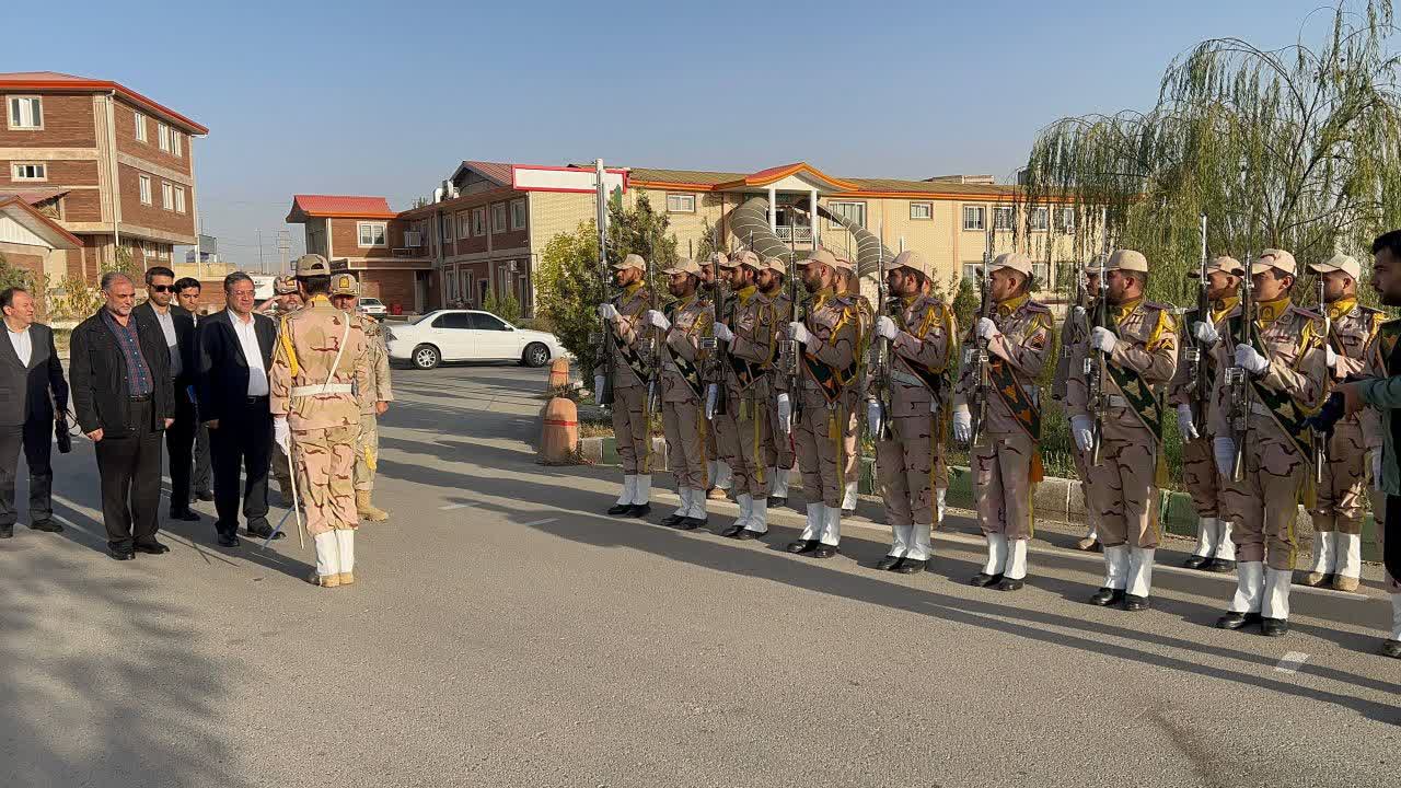 حضور استاندار آذربایجانغربی در فرماندهی مرزبانی استان + تصاویر