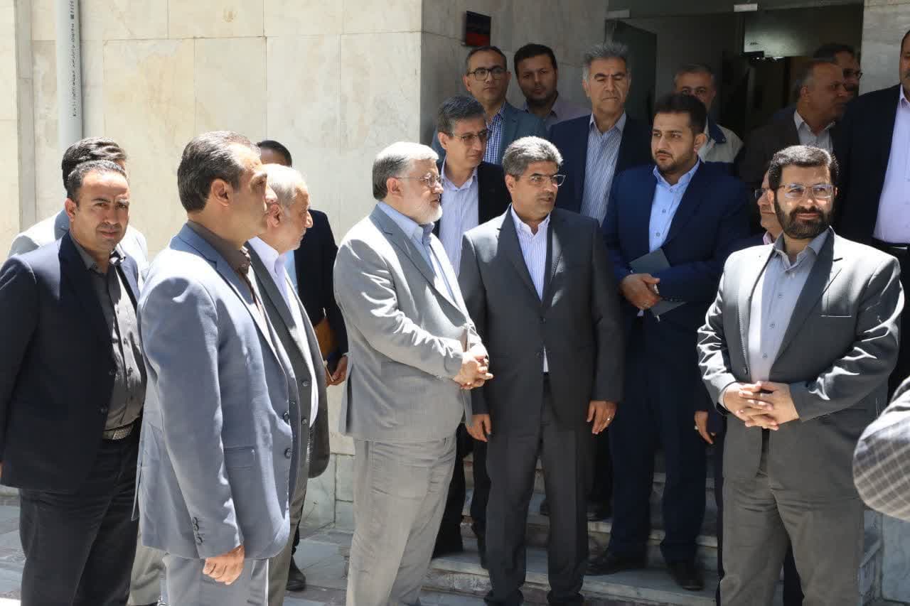 آلبوم تصویری / بازدید استاندار آذربایجان غربی از کارخانه های سیمان و پاکدیس ارومیه