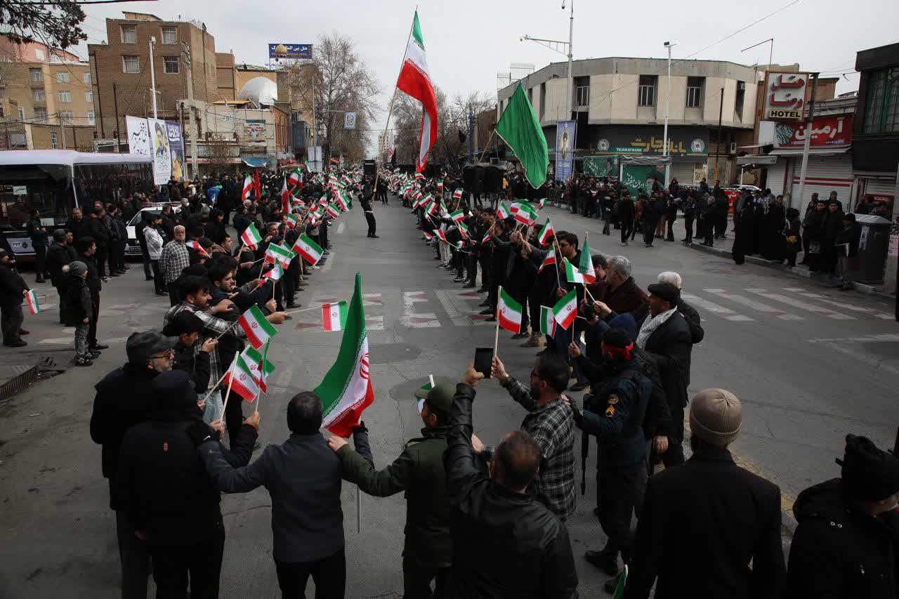 برگزاری تجمع تجدید بیعت مردمی با رهبری و عزاداری خیابانی شهادت حضرت علی (ع) + تصاویر