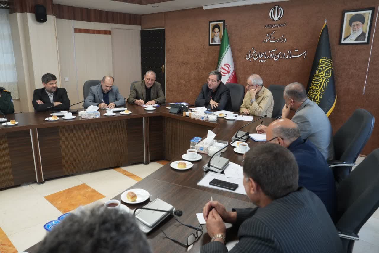 برگزاری جلسه ستاد اربعین آذربایجانغربی + تصاویر