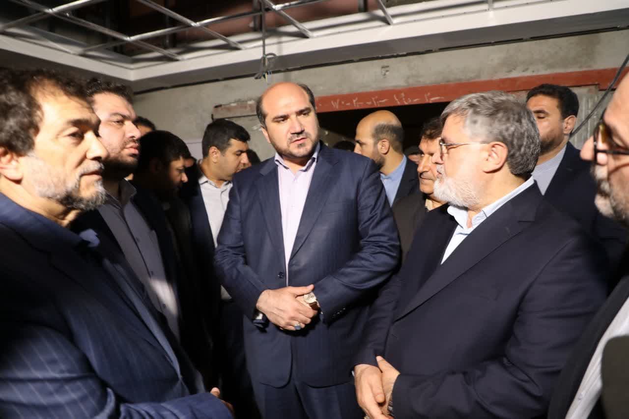 آلبوم تصویری / بازدید معاون اجرایی رئیس جمهور از روند احداث بیمارستان اشنویه