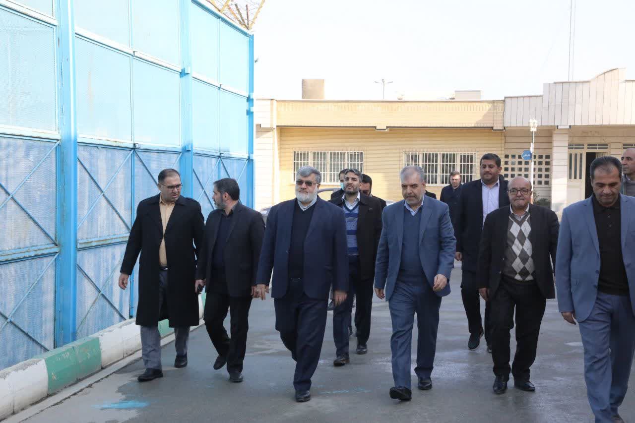 بازدید استاندار آذربایجانغربی از طرح های تحولی قوه قضاییه در زندان ارومیه + تصاویر