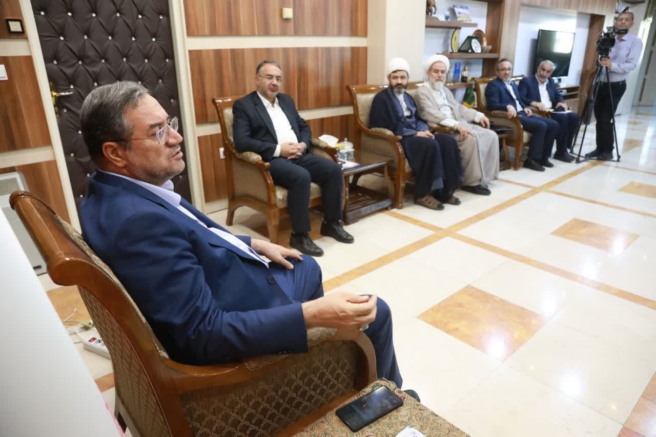 دیدار رئیس دانشگاه پیامنور کشور با استاندار آذربایجانغربی + تصاویر