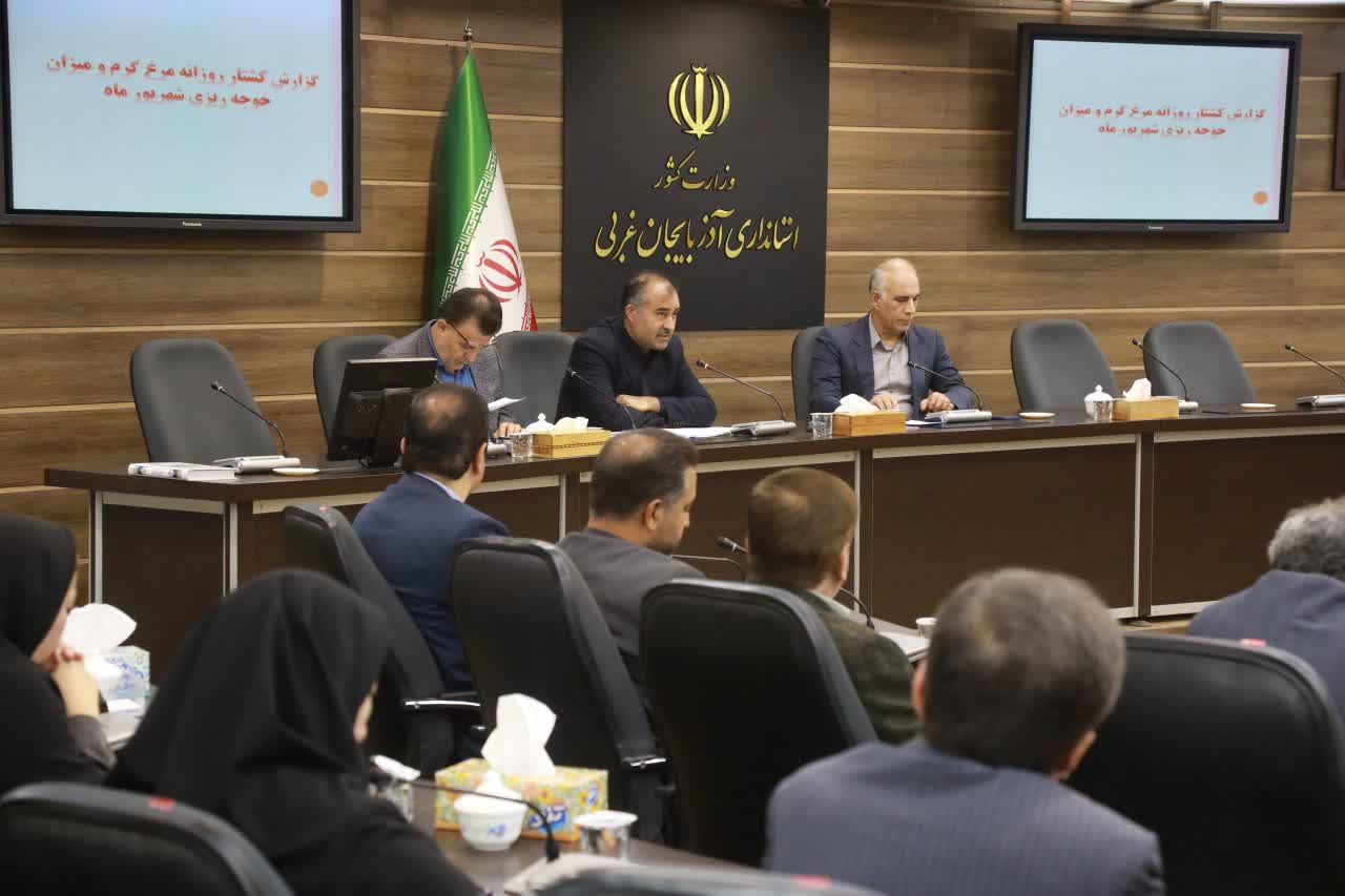 برگزاری جلسه کارگروه تنظیم بازار آذربایجانغربی + تصاویر