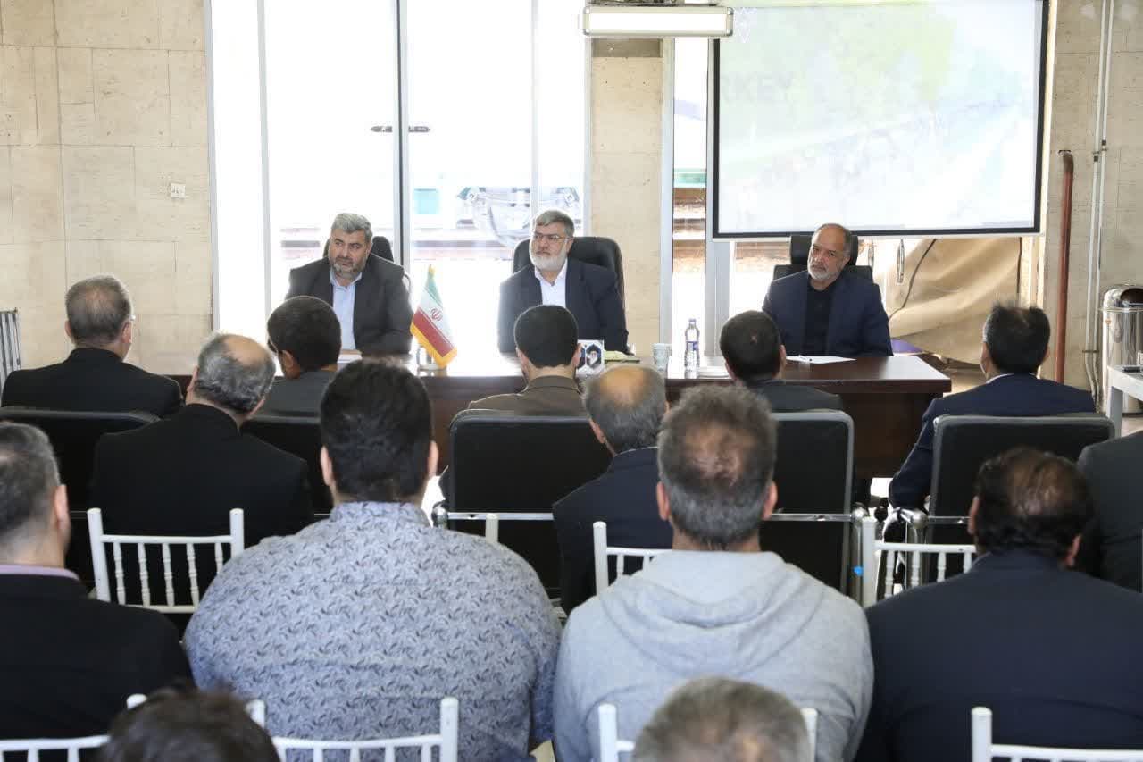 آلبوم تصویری / برگزاری جلسه بررسی مسائل و مشکلات راه آهن سلماس