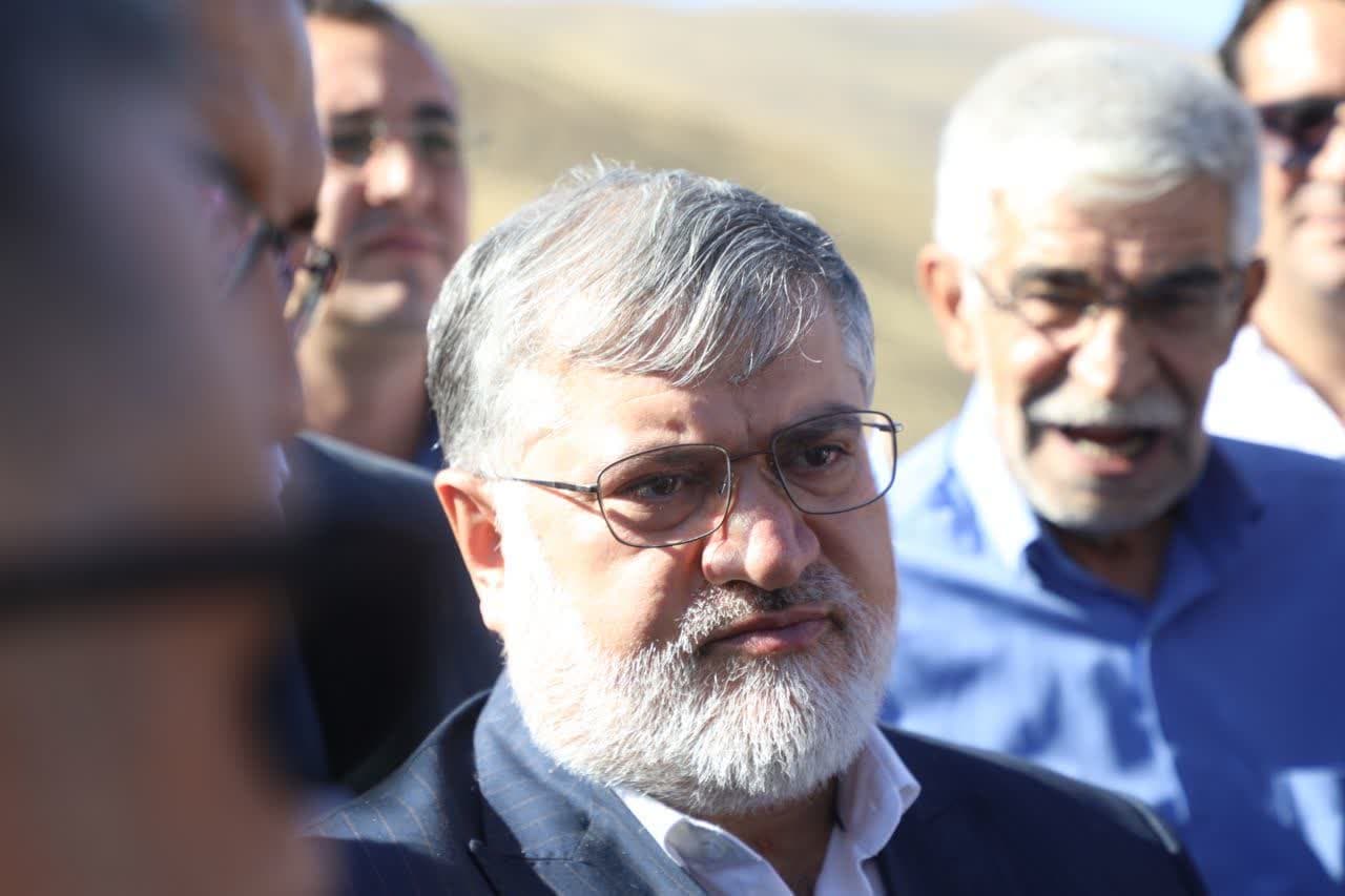 آلبوم تصویری / بازدید استاندار آذربایجانغربی از سد بابا احمد شهرستان چالدران