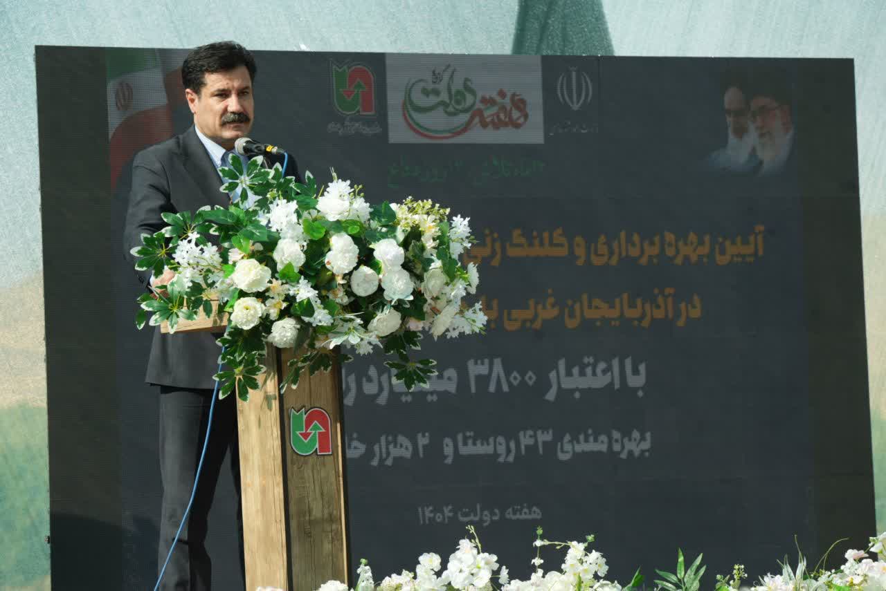 افتتاح 52 کیلومتر راه روستایی در آذربایجانغربی + تصاویر