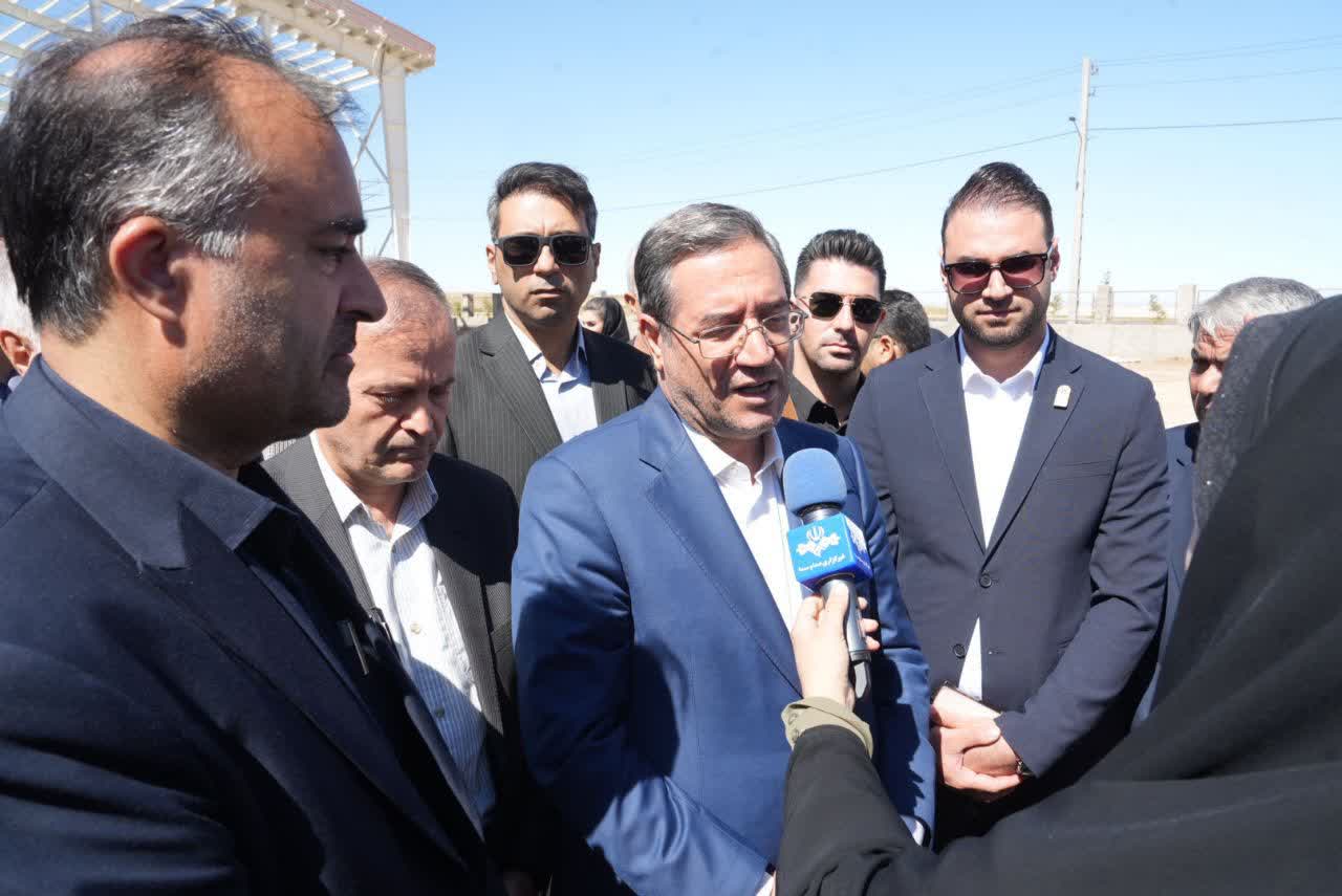 آغاز عملیات اجرایی فاز دوم توسعه پروژه تولید نشاسته و گلوتن گندم در نقده + تصاویر