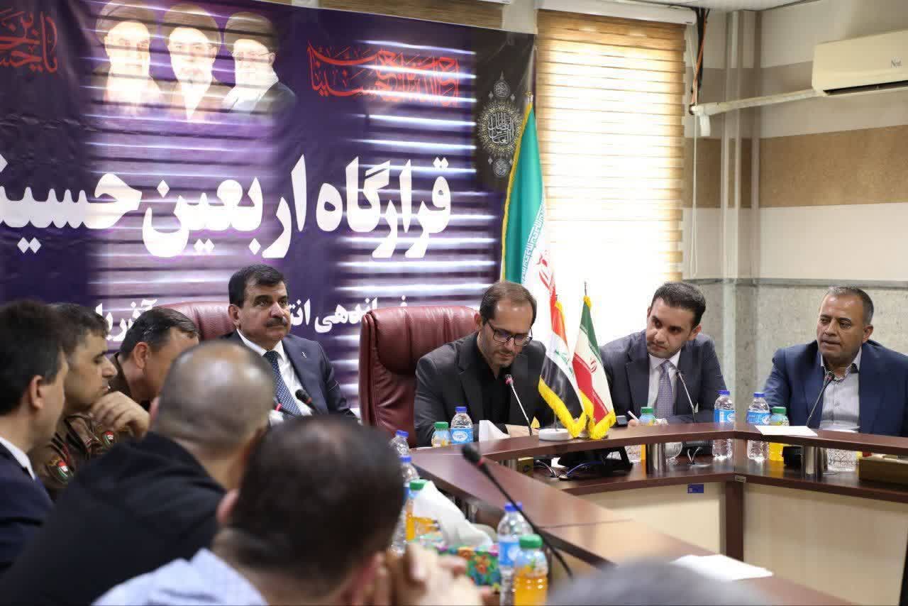 تمرچین دروازه همدلی ایران و عراق برای میزبانی از زائران اربعین است