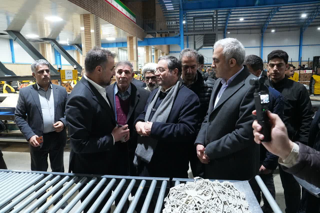 افتتاح واحد سورتینگ و بسته‌بندی میوه 20 هزار تنی در شاهین‌دژ + تصاویر