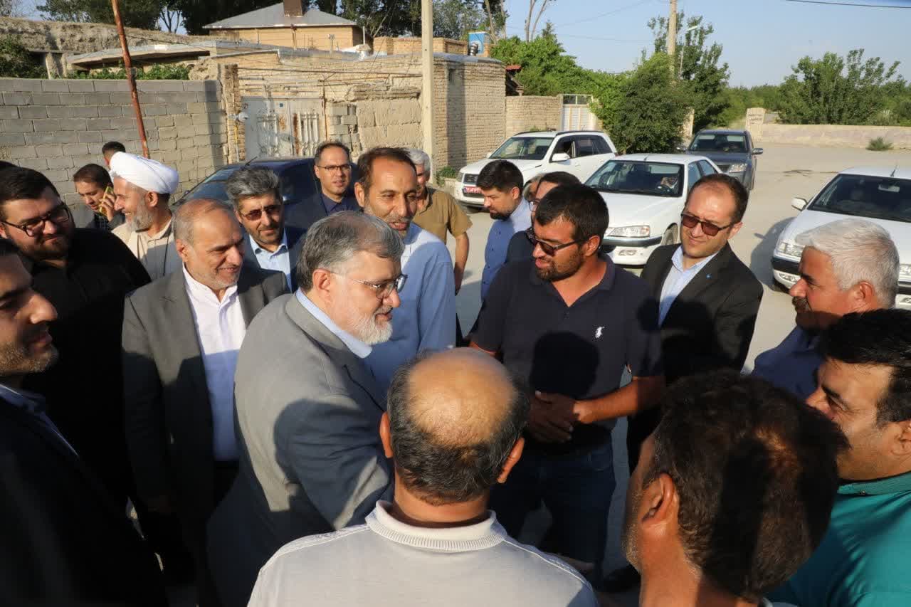 آلبوم تصویری / حضور استاندار آذربایجانغربی در جمع مردم روستای گوی تپه ارومیه