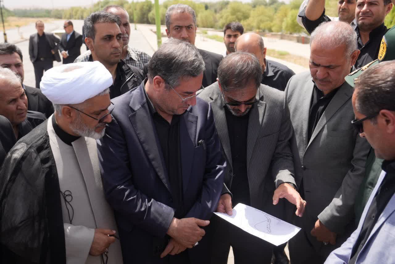 بازدید استاندار آذربایجانغربی از سایت گردشگری ساحل زرینهرود + تصاویر