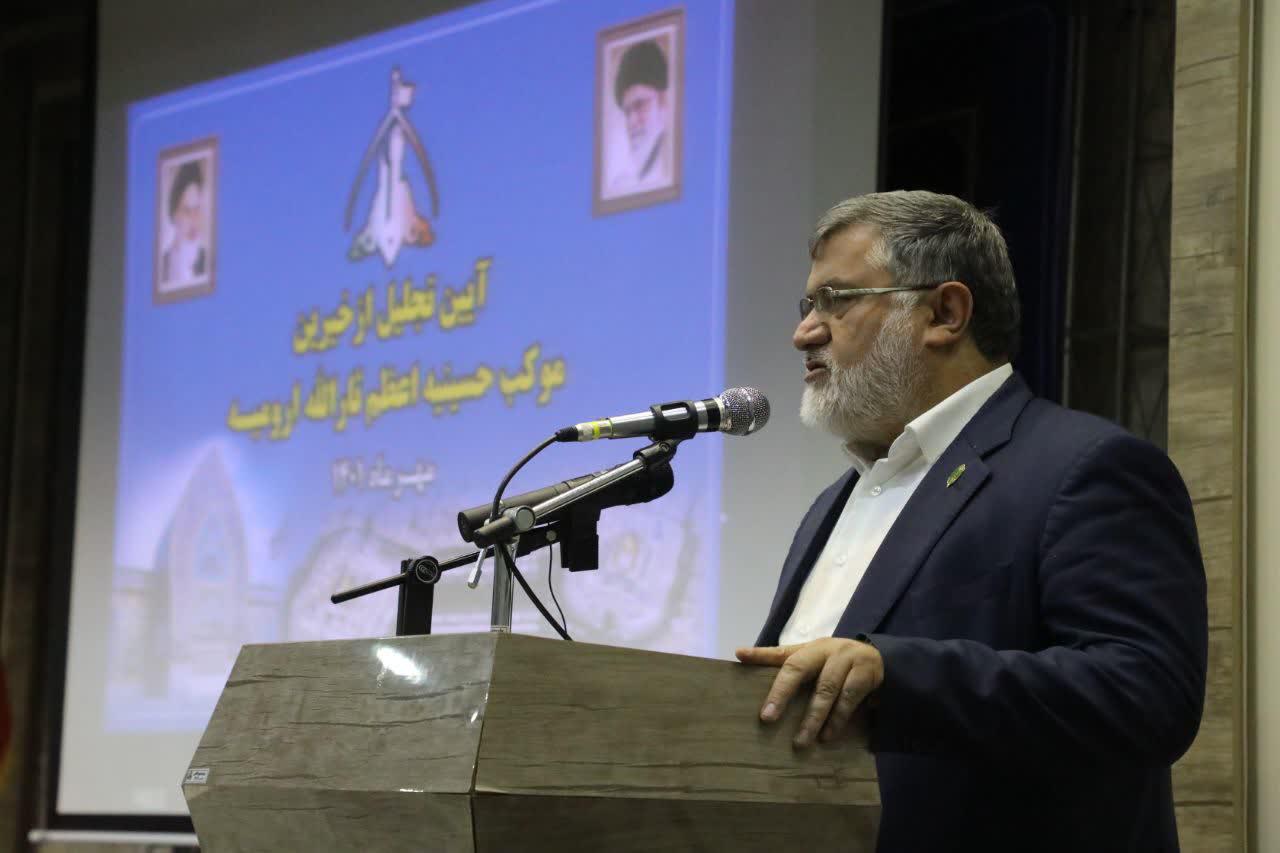 آلبوم تصویری / آیین تجلیل از خیرین موکب حسینیه اعظم ثارلله ارومیه با حضور استاندار آذربایجان غربی