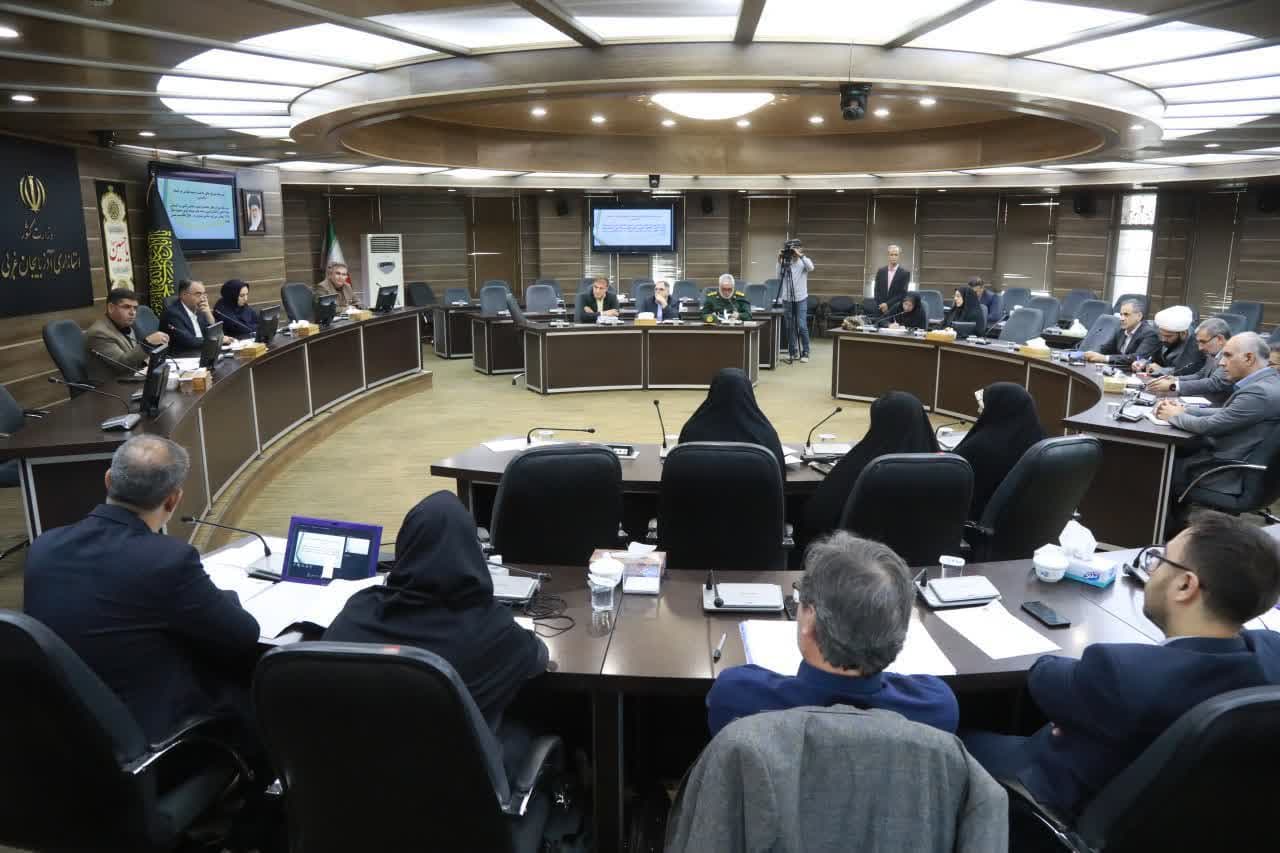 برگزاری جلسه کارگروه اجتماعی، فرهنگی، سلامت، زنان و خانواده آذربایجانغربی + تصاویر