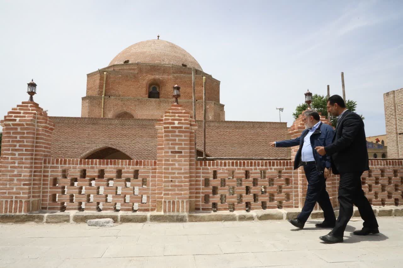آلبوم تصویری / بازدید استاندار آذربایجانغربی از مسجد جامع ارومیه