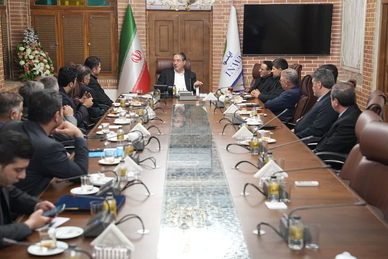 دیدار شهردار و مدیران شهرداری ارومیه با استاندار آذربایجان‌غربی + تصاویر