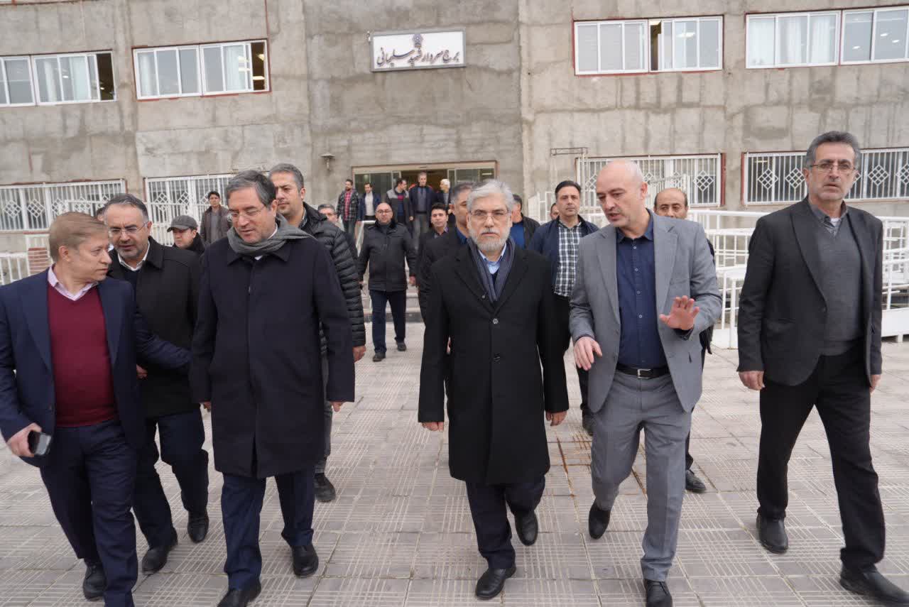 بازدید وزیر علوم و استاندار آذربایجان‌غربی از پروژه توسعه دانشگاه صنعتی ارومیه + تصاویر