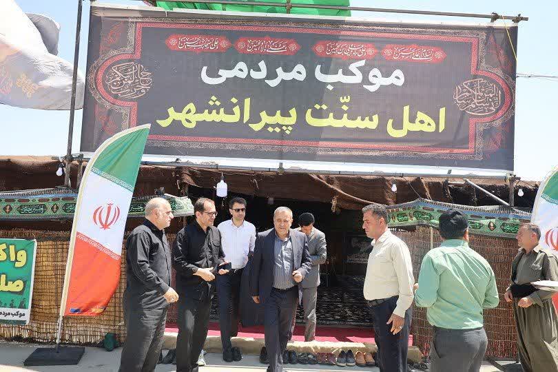 بازدید جانشین ستاد اربعین آذربایجانغربی از مواکب مسیر ارومیه تا تمرچین + تصاویر