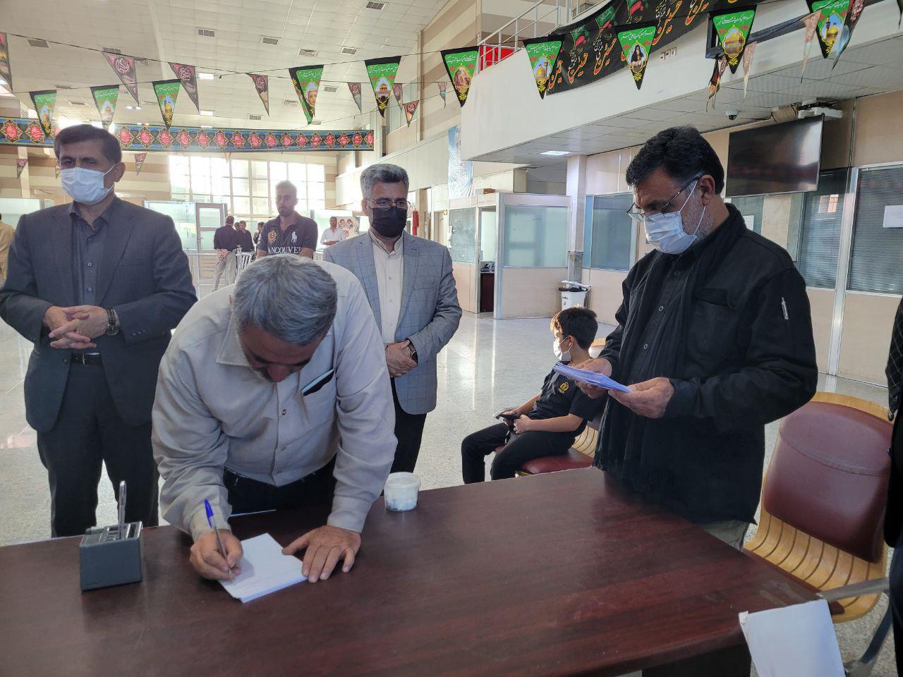 آلبوم تصویری / بازدید معاون سیاسی و اجتماعی استاندار آذربایجانغربی از روند بازگشت زائران از پایانه مرزی تمرچین