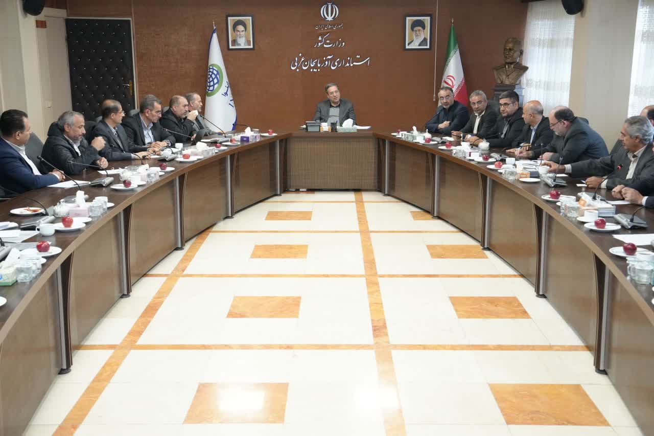 برگزاری جلسه کارگروه شرایط اضطرار و آلودگی هوای آذربایجانغربی + تصاویر