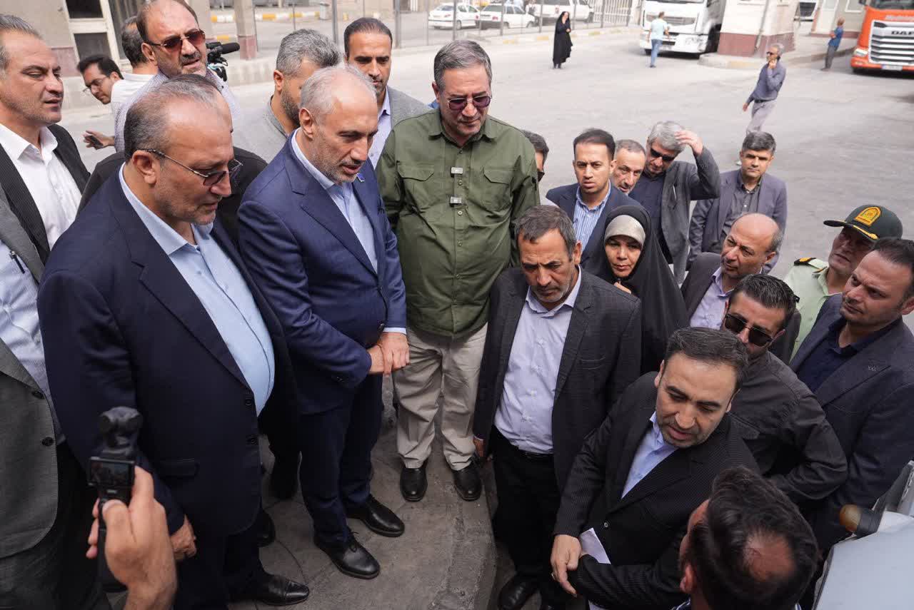 تأکید معاون رئیسجمهور و استاندار آذربایجانغربی بر تأمین اعتبارات توسعه گمرک و پایانه مرزی بازرگان + تصاویر