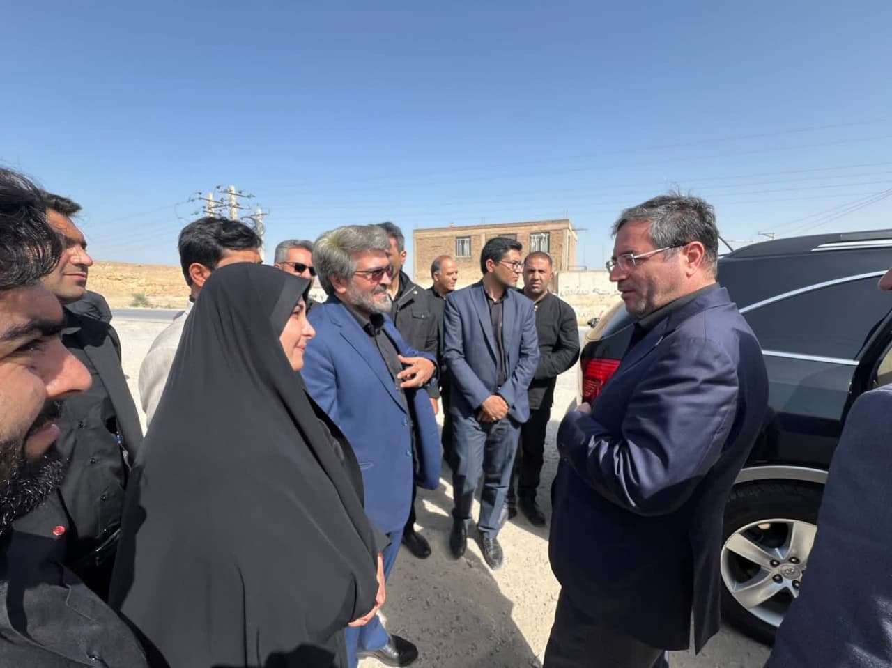 بازدید استاندار آذربایجانغربی از روند تکمیل جاده سهراهی میاندوآب - شاهیندژ - باروق + تصاویر