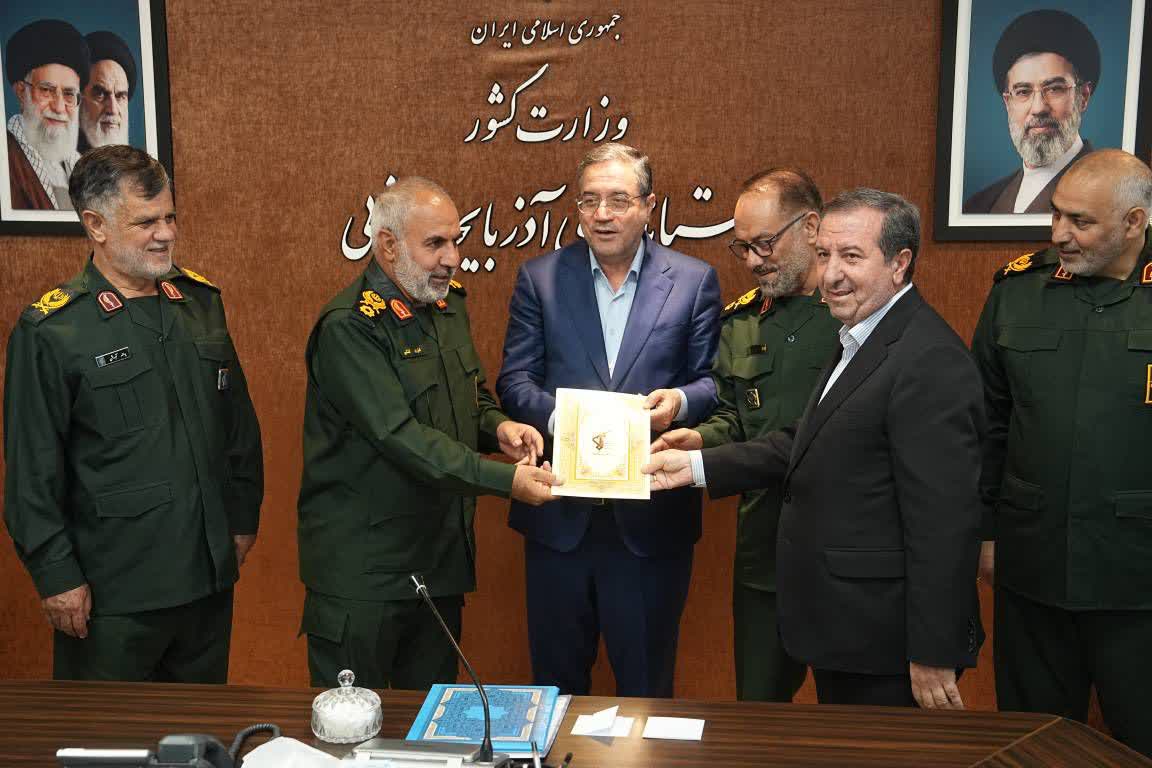 همدلی سپاه و دولت برای شتاب‌بخشی به مسیر پیشرفت آذربایجان‌غربی + تصاویر