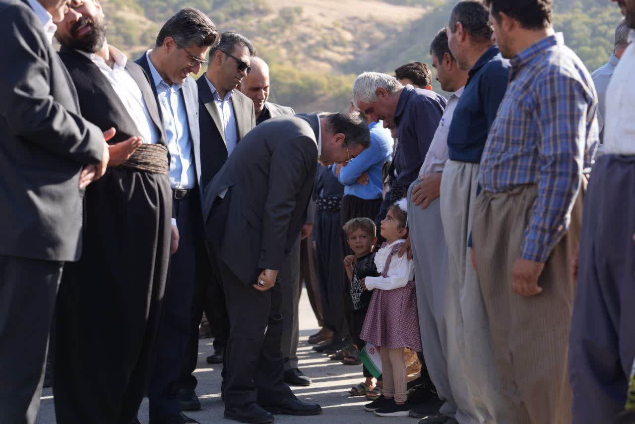 آغاز سفر استاندار آذربایجانغربی به شهرستان میرآباد + تصاویر