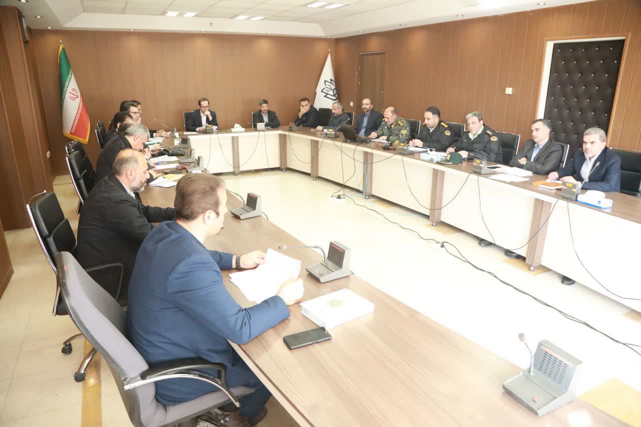 برگزاری جلسه کارگروه توسعه نظم و امنیت آذربایجان‌غربی